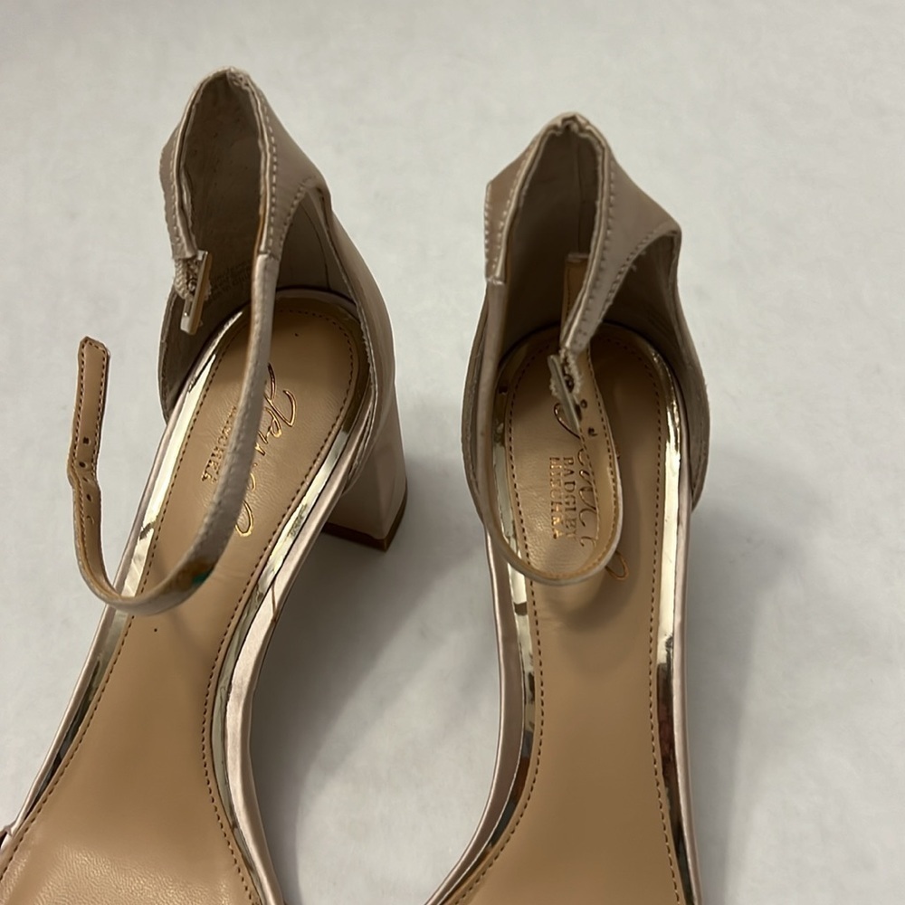 Jewel Badgley Mischka heels size 9 1/2 - Picture 3 of 5